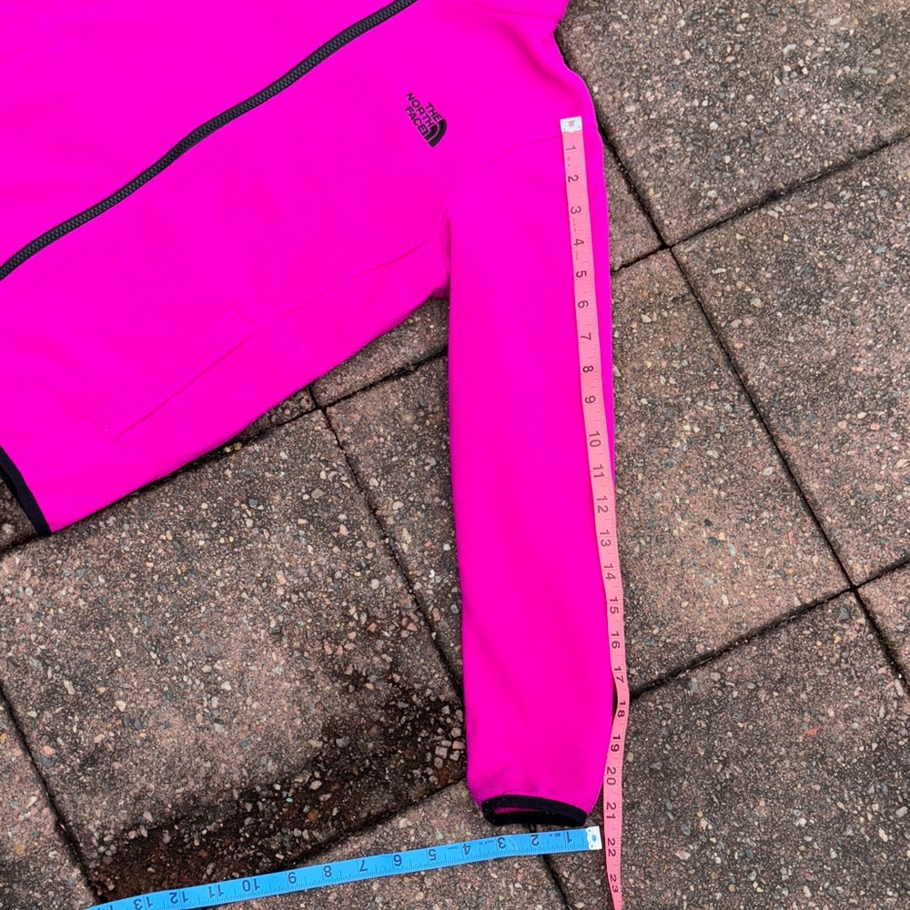 The North Face Girls Pink Full zip Jacket - Picture 8 of 10